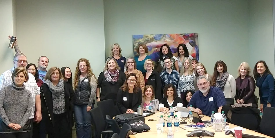Picture Above: January 2018 Collaboration Day participants.