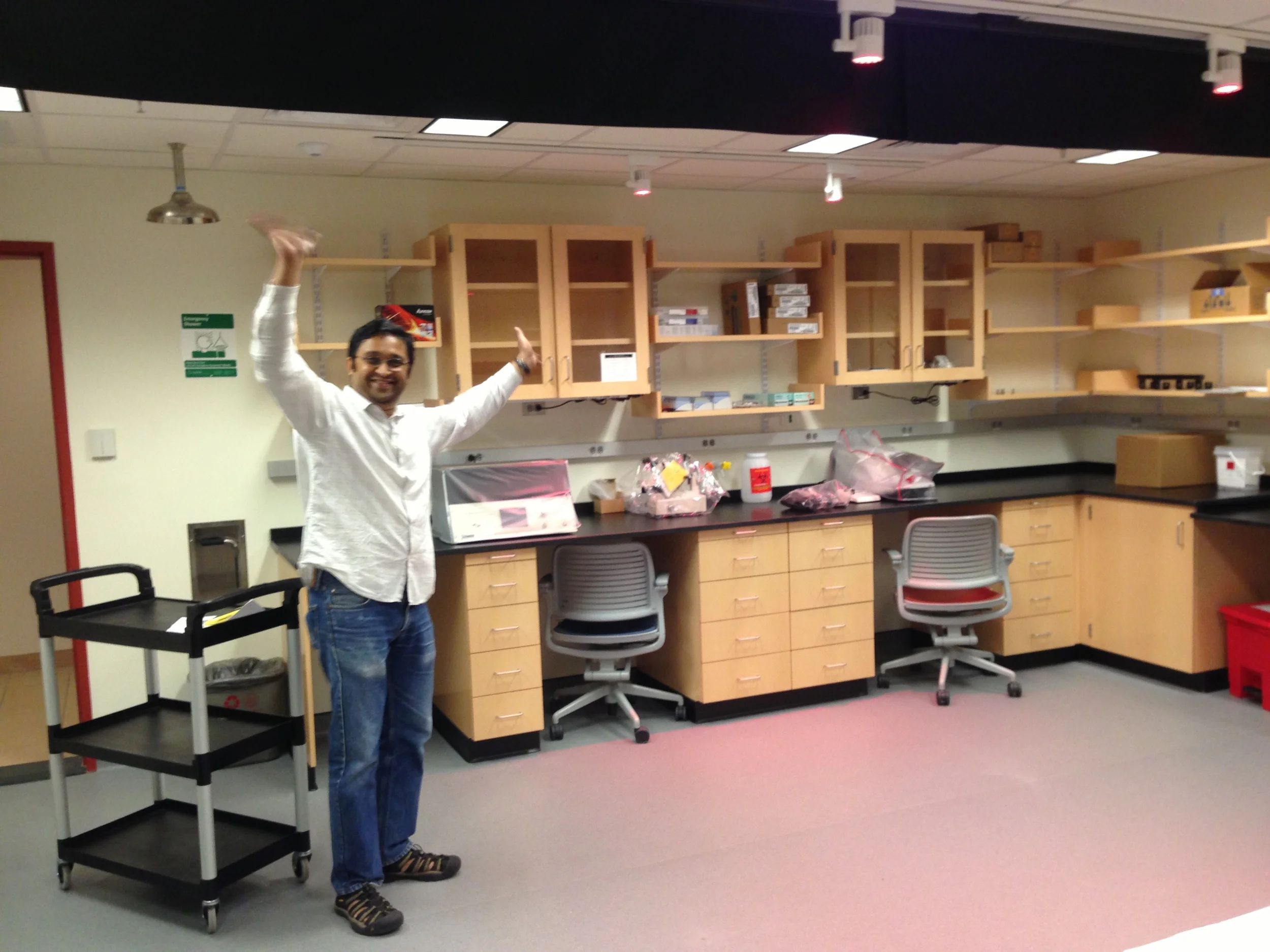 Vardhan is tremendously excited because...