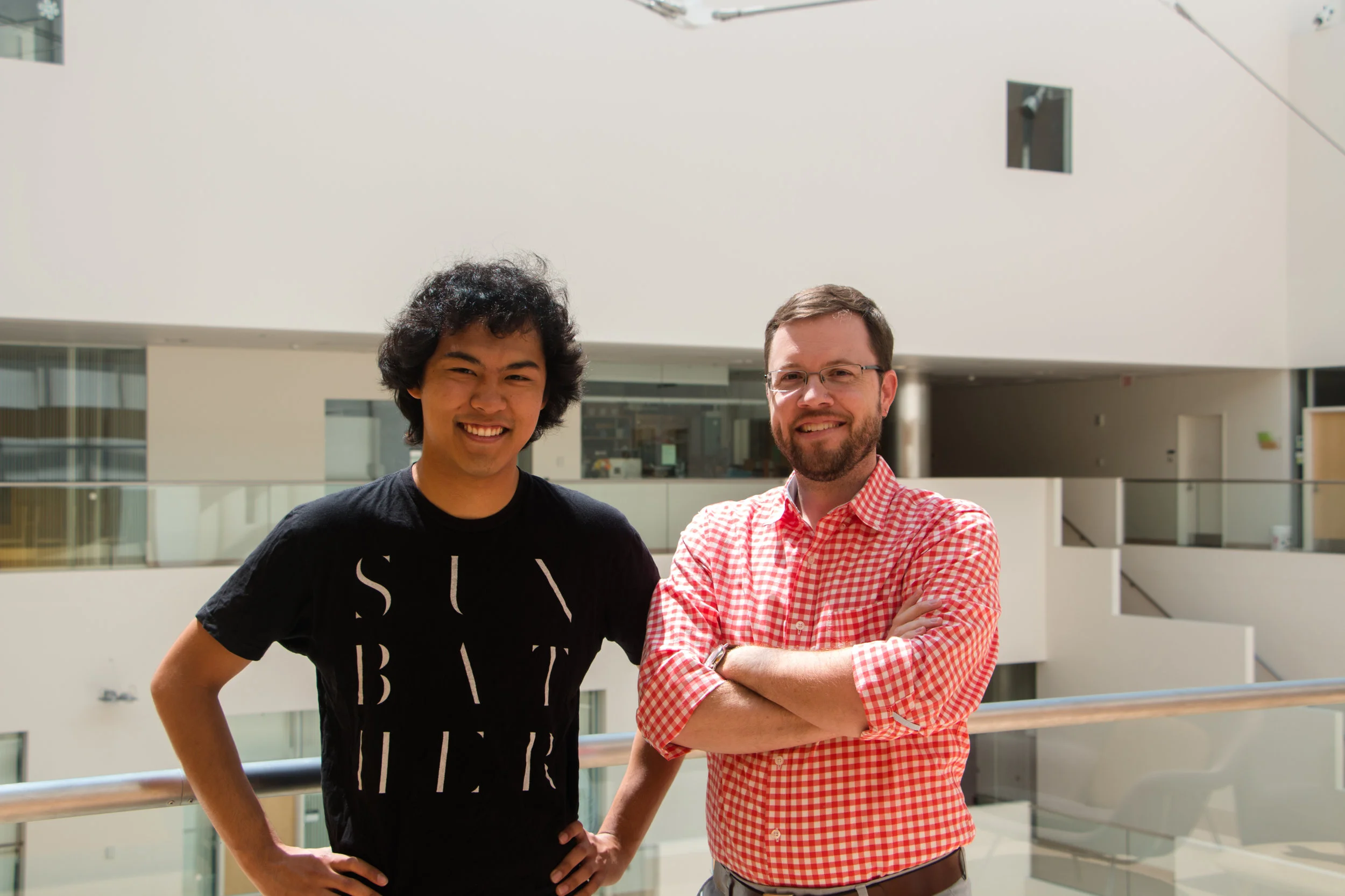 You couldn't possibly ask for more from a summer student. Quique was nothing short of fantastic.