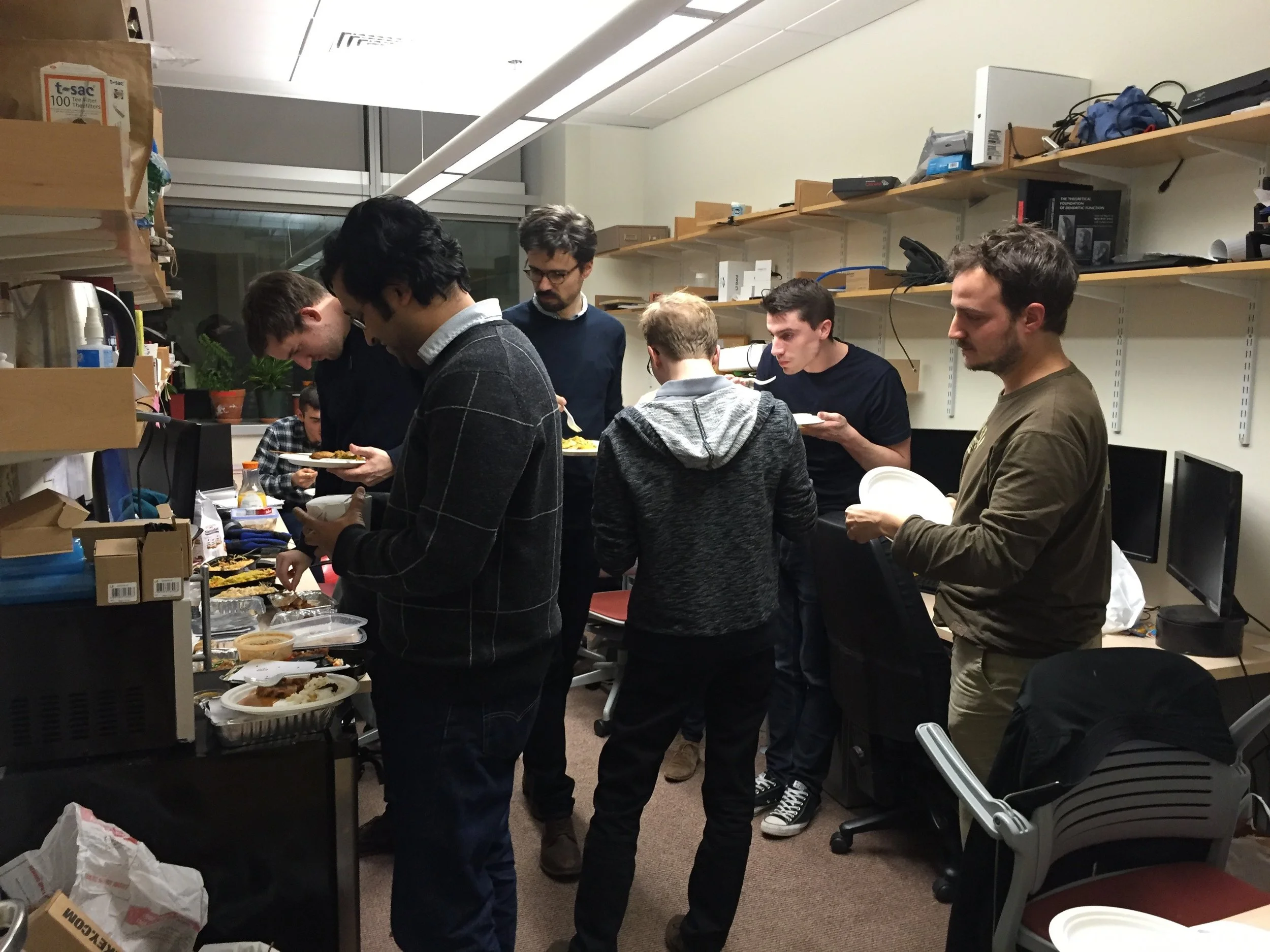Quick break for food so we can patch through the night...