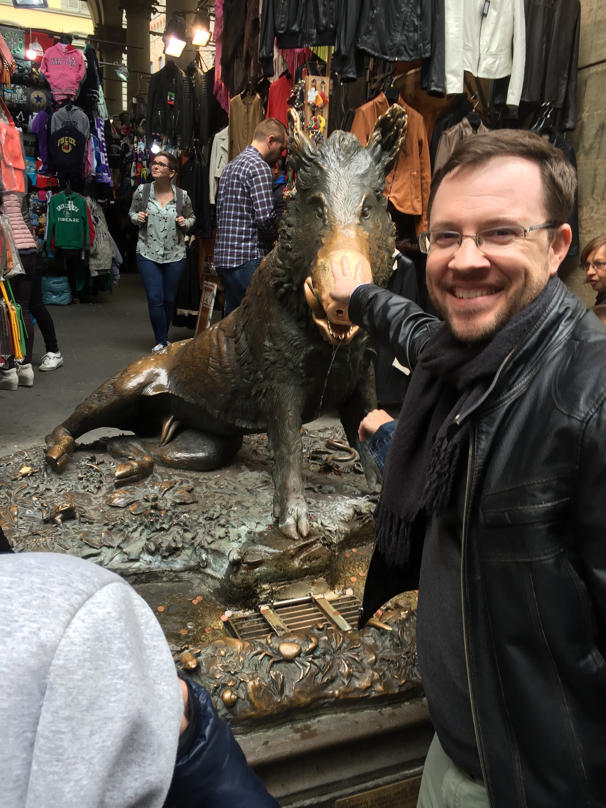 ... to say hi to the Boar!