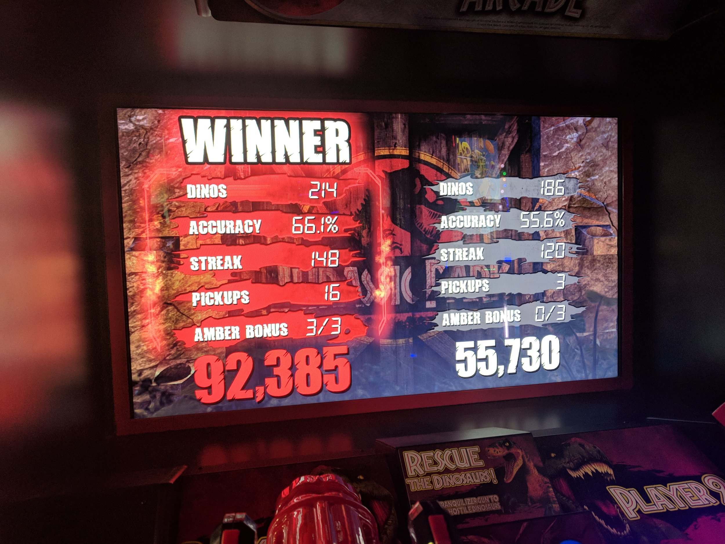 Lou, Lukas, and Quique went straight to the local arcade...