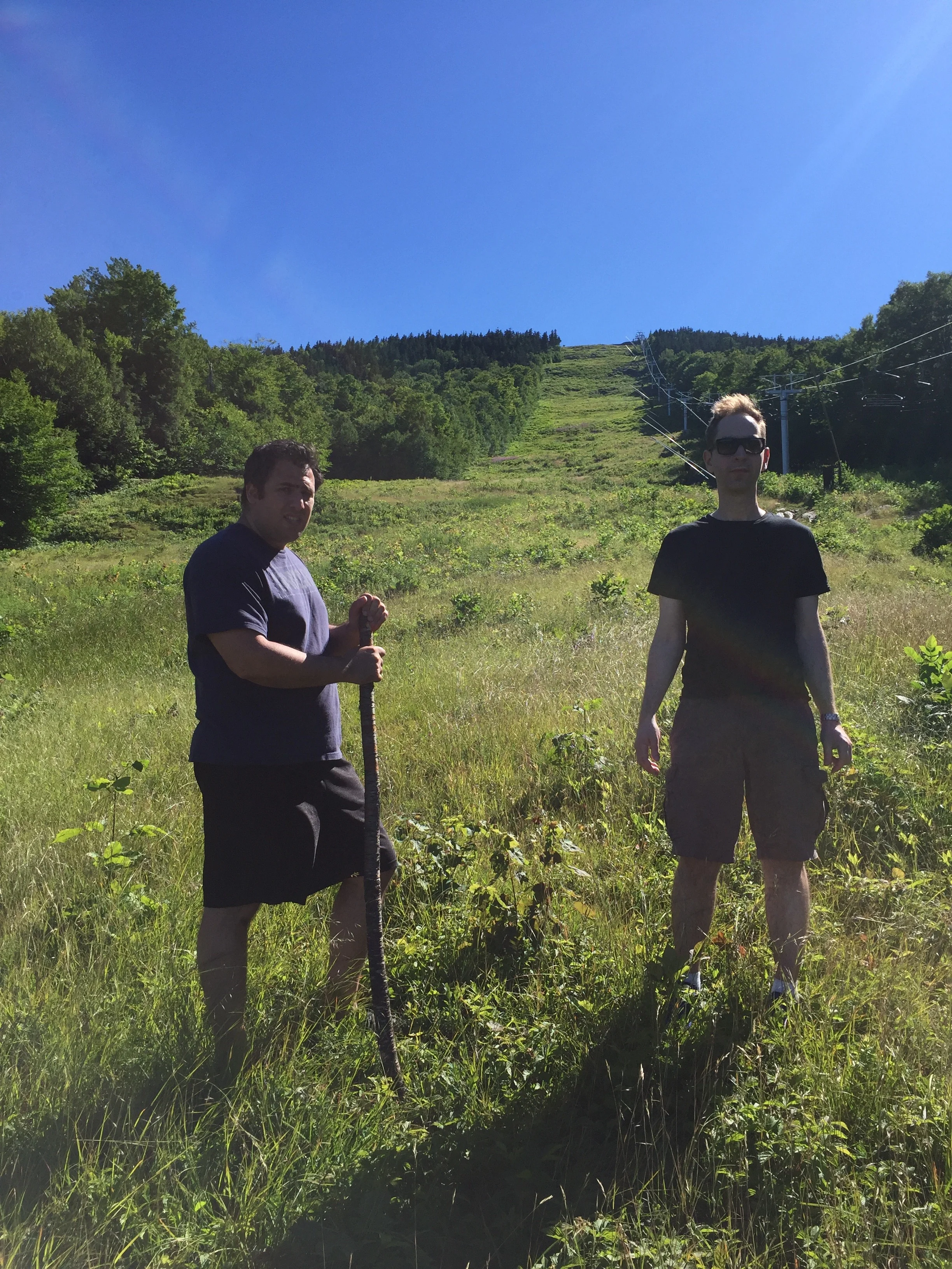 Hiking with Mike Halassa & Steve Flavell