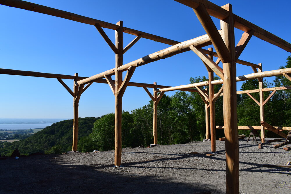  Resilient Barn under construction, 2019 