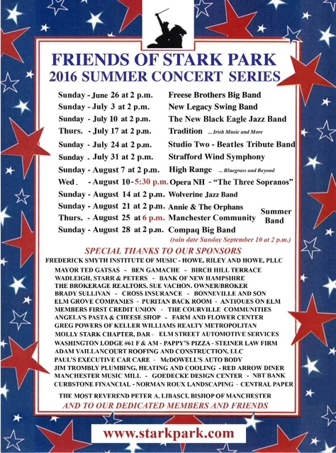 For a printable version of the schedule, click here .
