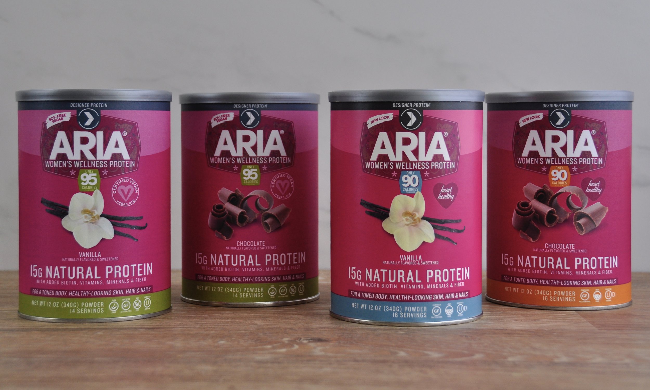 Aria protein family - in charge of designing back and nutritional panel layouts.