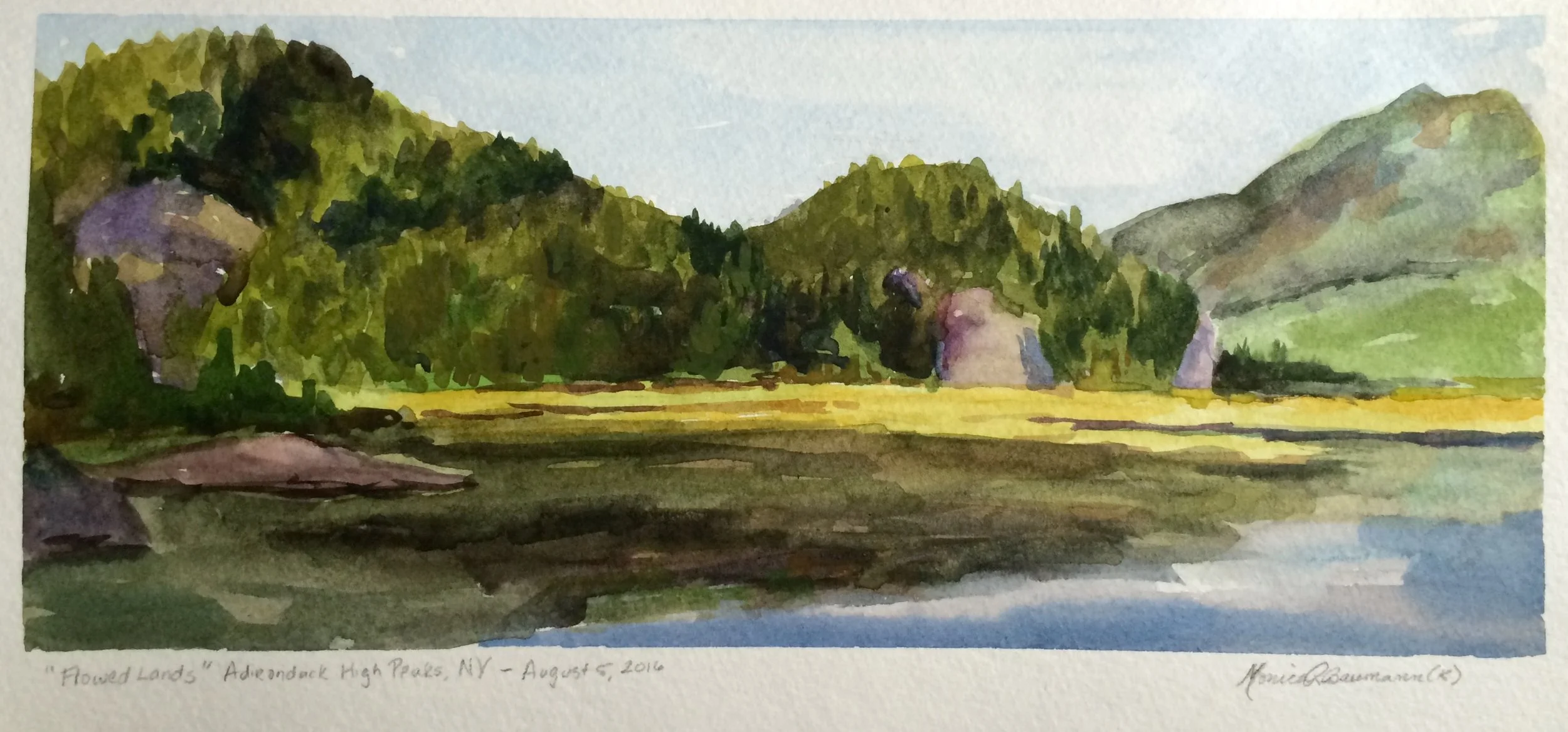 "Flowed Lands - Adirondack High Peaks"