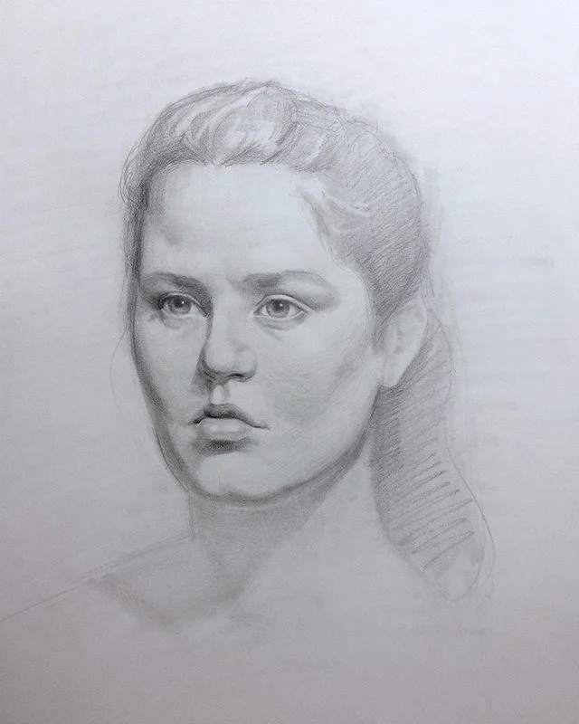 Last Tuesday sketch for a few weeks. Hope to get back at it asap!! #drawing #portait #vtartist #vergennes #bixbypainters #bixbylibrary