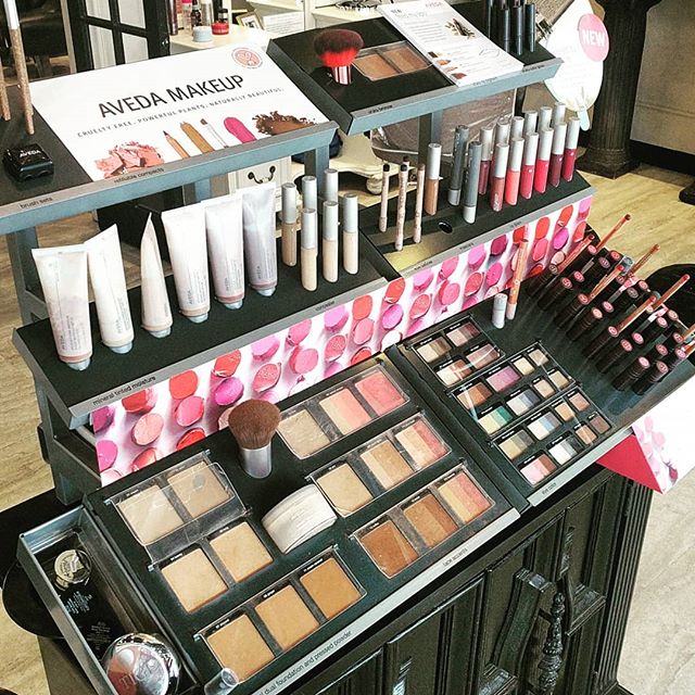 Our makeup artists are here to enhance your glow for any occasion. Come check out our updated Aveda counter. ❤️