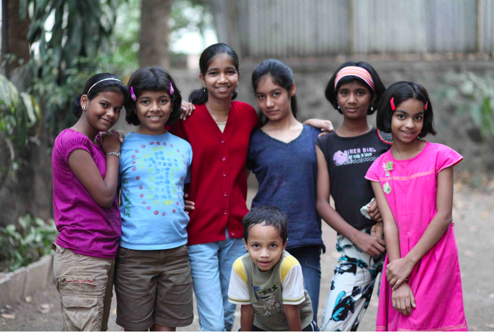 One of the girl groups in Good Shepherd Homes
