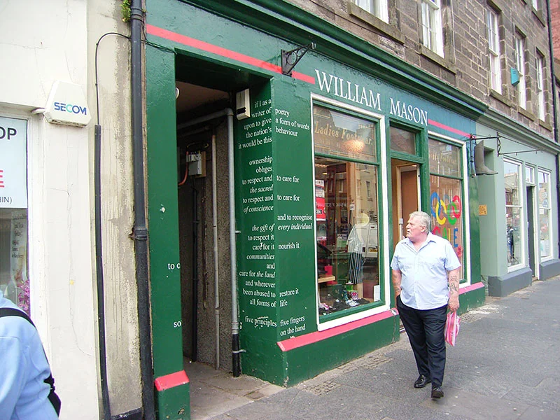 William Mason's shoe shop in Dunbar Photo: Angus Reid