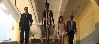 Diarra (middle) in American Koko. 
