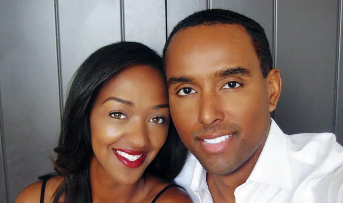 Kimberly and her husband, Yared Alula. Photo The New York Times .