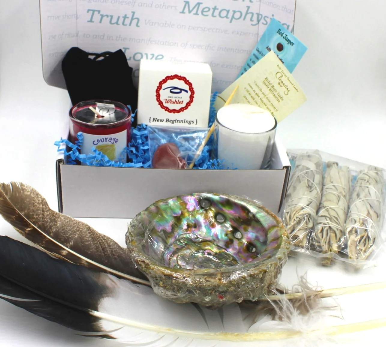 New Beginnings A Little Zen Box - Clearing your space to bring in the energy of new beginnings.
