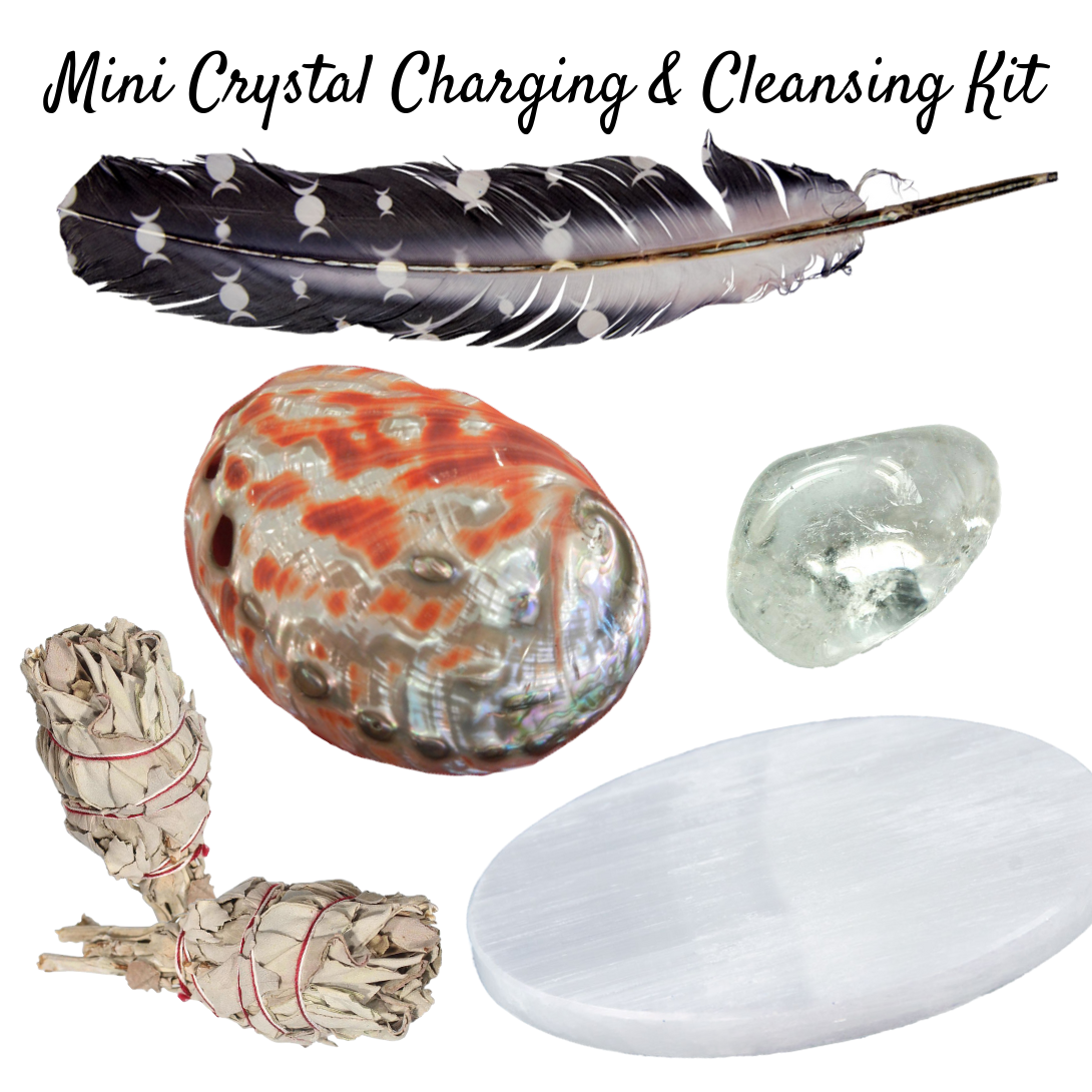 Mini Crystal Charging & Cleansing Kit