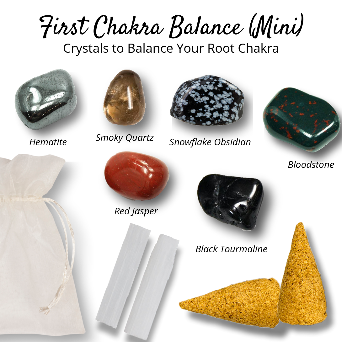 First Chakra Balance Mini: Crystals to Balance Your Root Chakra