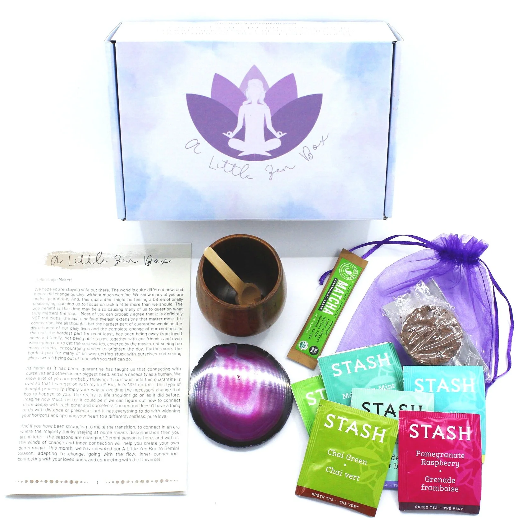 A Little Zen Box Self Care Subscription Box