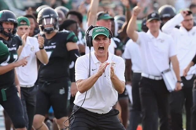 The unveiling of #boldrush is building up the excitement to be back on the field with @charlotte49ers @charlottefootball #cfbsaturday #charlottephotographer