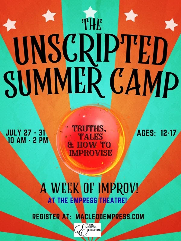 SUMMER CAMP - IMPROV!: July 27-31, 10:00 AM - 2:00 PM