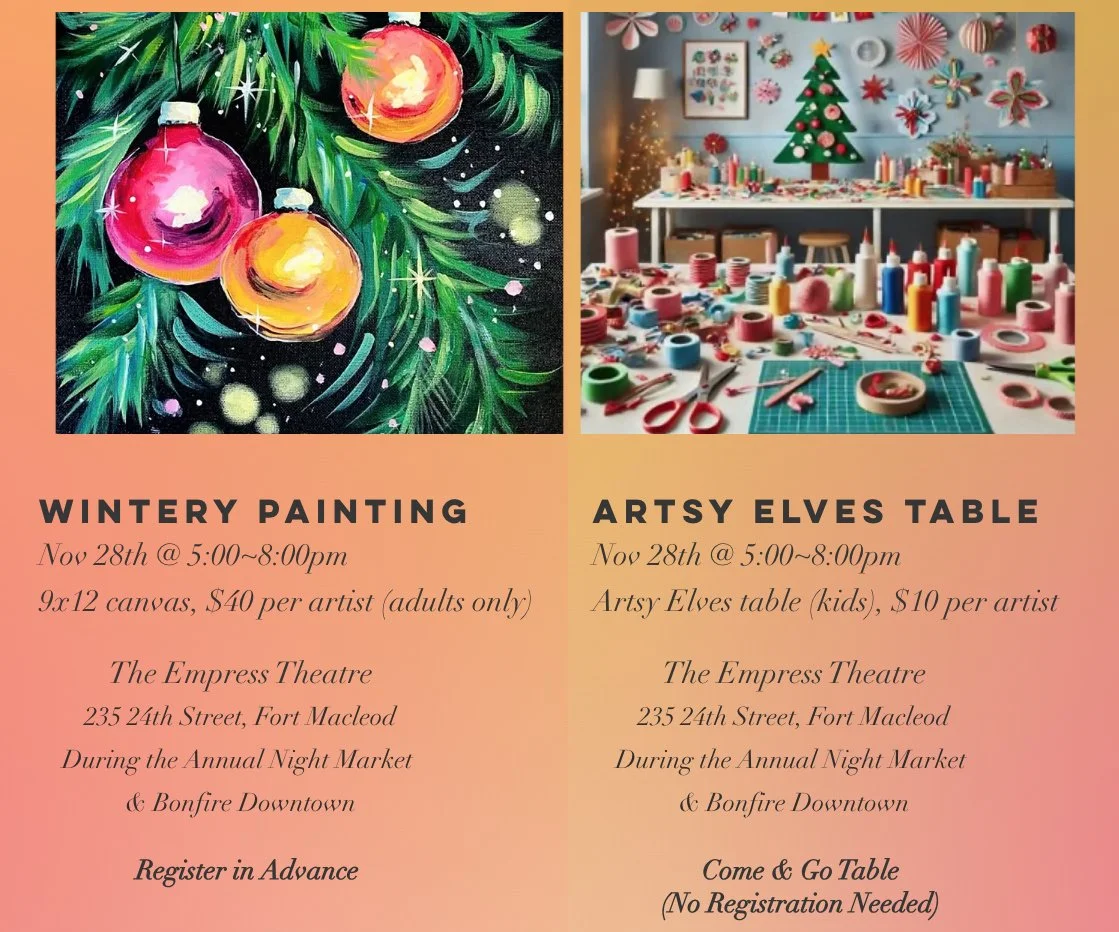 Artful Fun With Dani - Moonlight Madness at the Empress - Nov. 28 - 5:00 to 8:00 PM