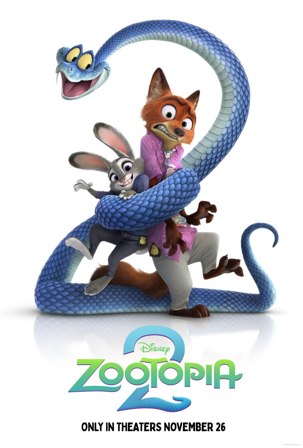 MOVIE: Zootopia 2 - Jan. 2-8, 7:00 PM