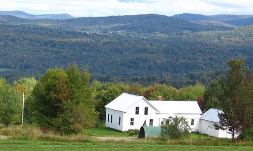 Classic Vermont Farmhouse Wells Place Road Craftsbury VT 05826