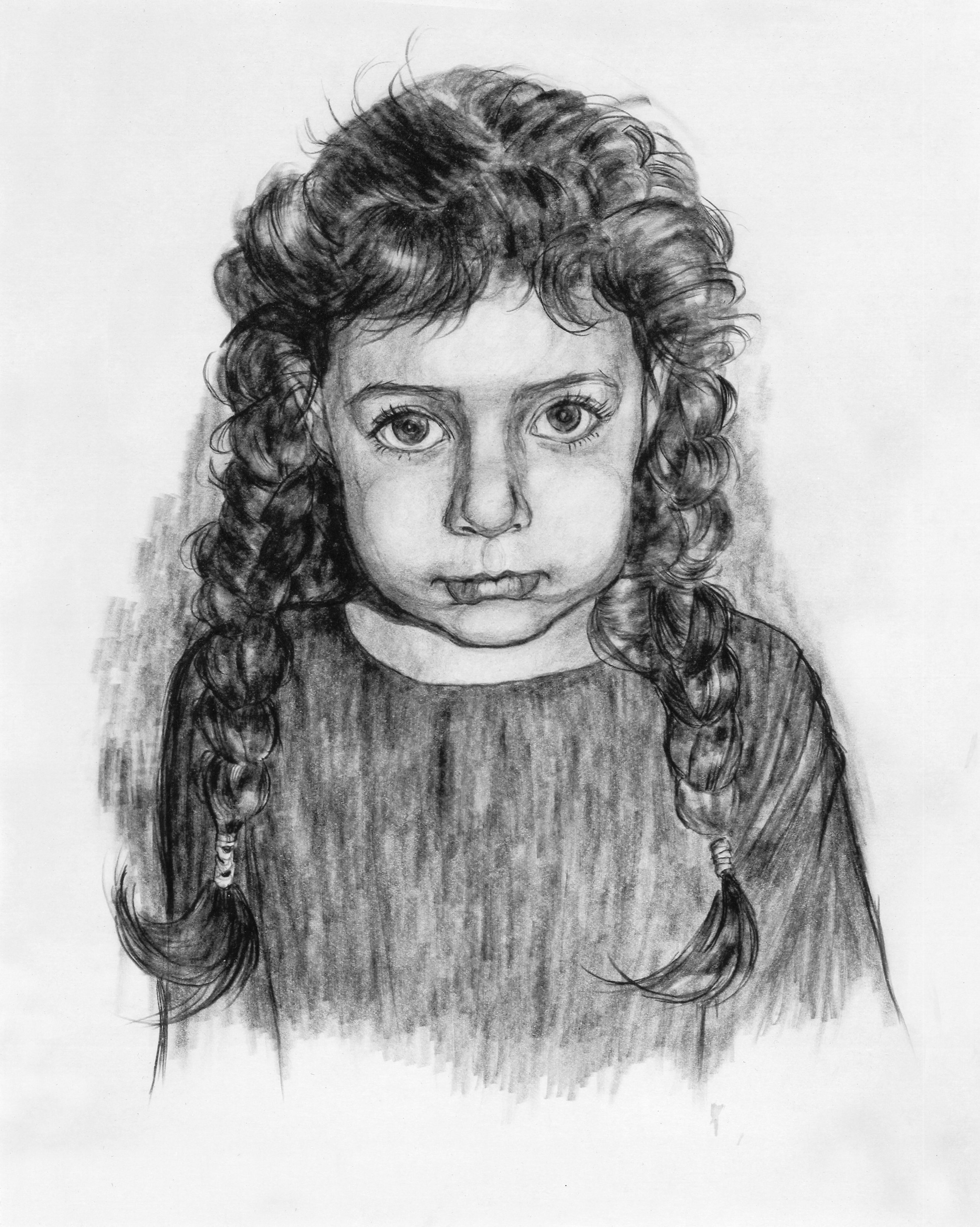 pouty little girl