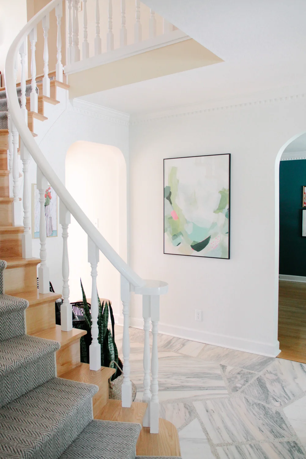 Modern Colonial Entryway Reveal — M Pettipoole, image size:1000x1500