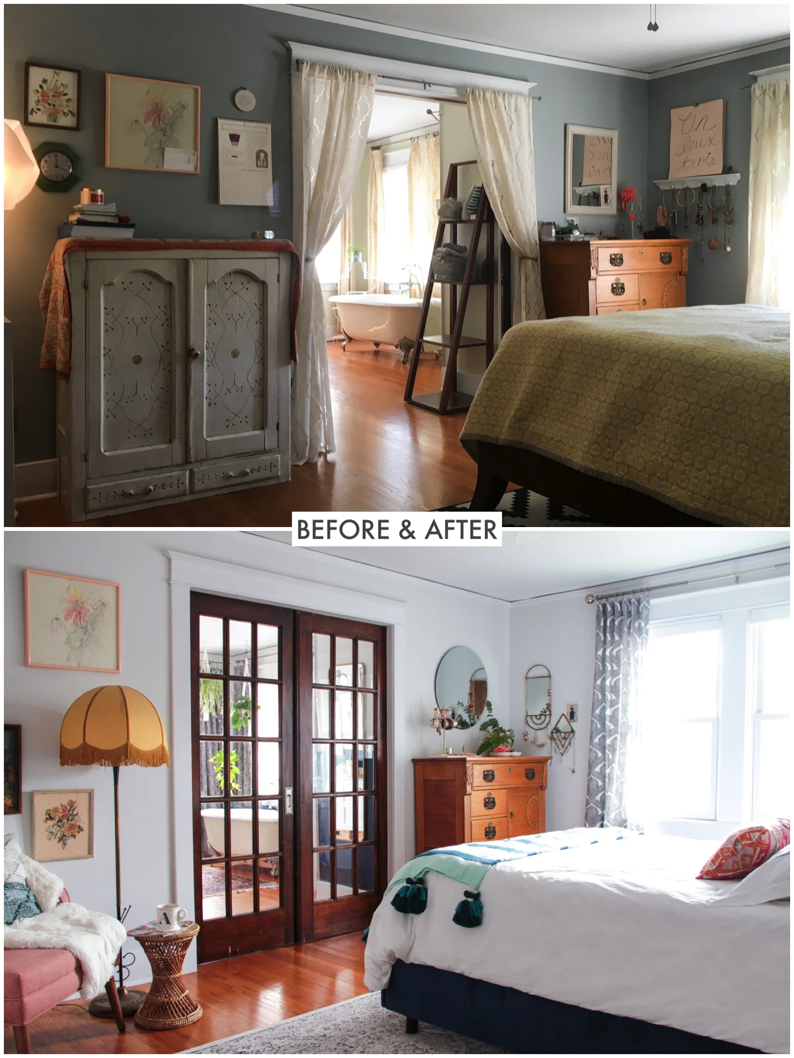 Bohemian Primary Bedroom Makeover — M Pettipoole