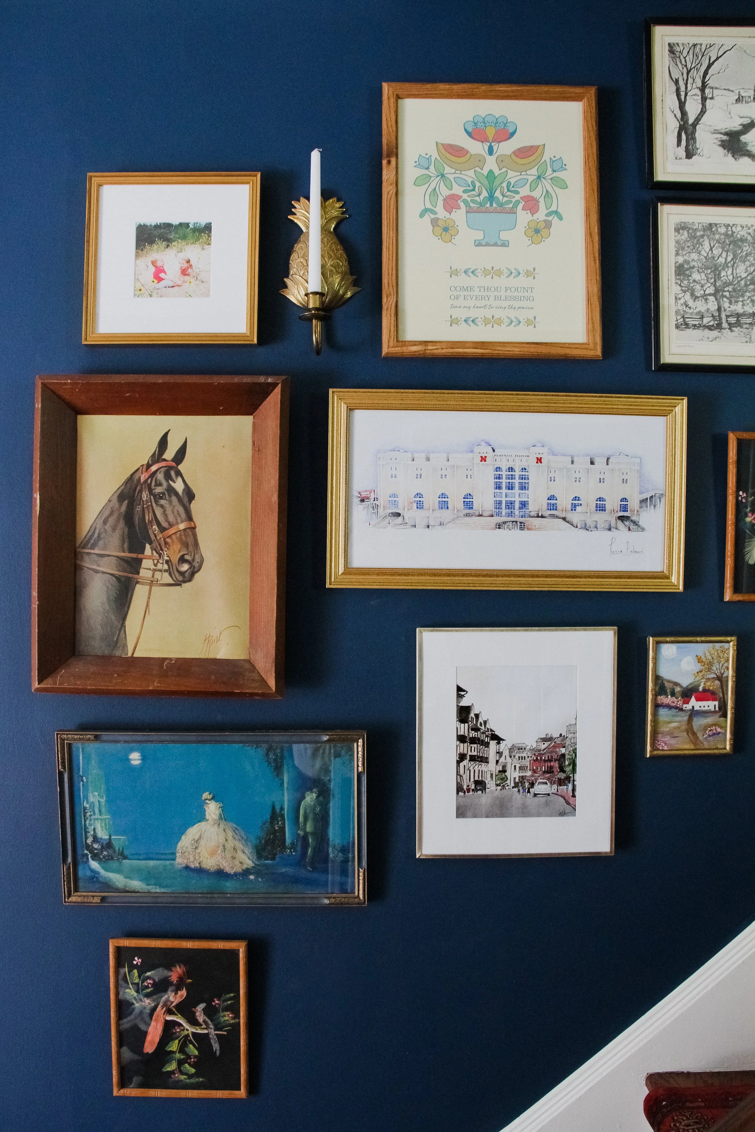 Town & Country Mod – Reinventing a Classic Entryway With Color and a ...