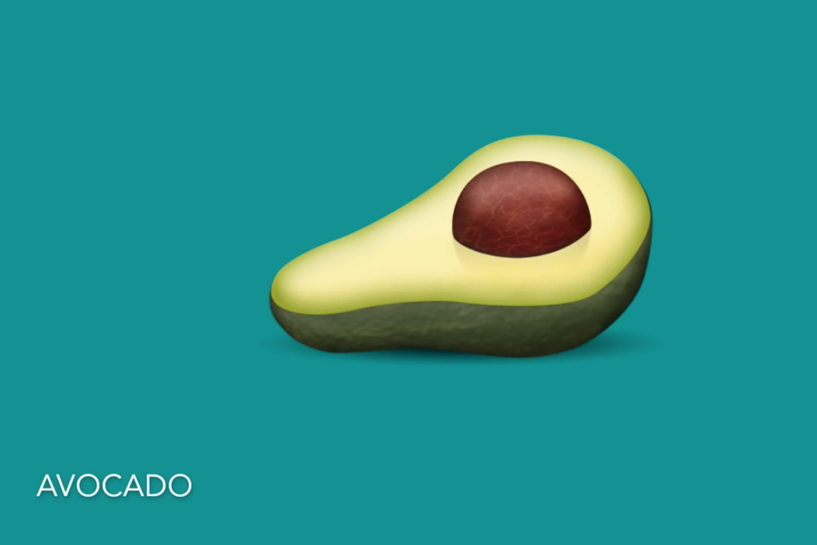 Being the avid avocado fan that I am, this emoji brings me immense joy.