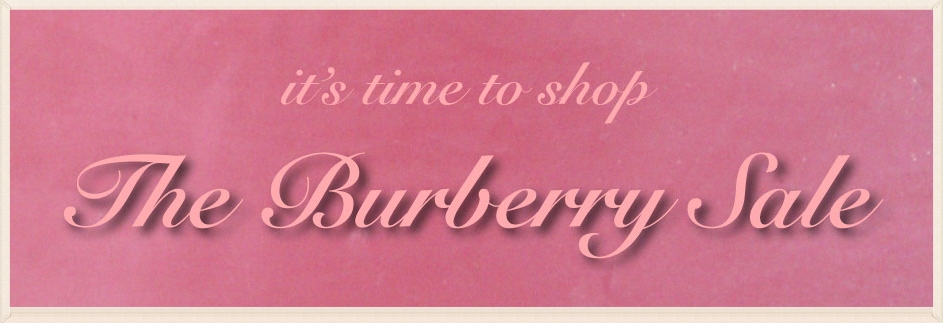 Burberry sale. Image©gunjanvirk