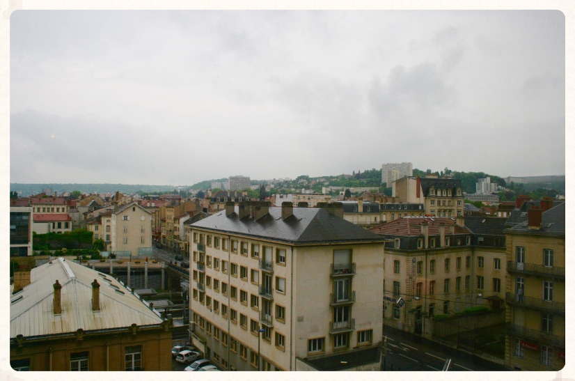 View of Nancy from the hotel room. Park hotel, Nancy, France. Image©gunjanvirk