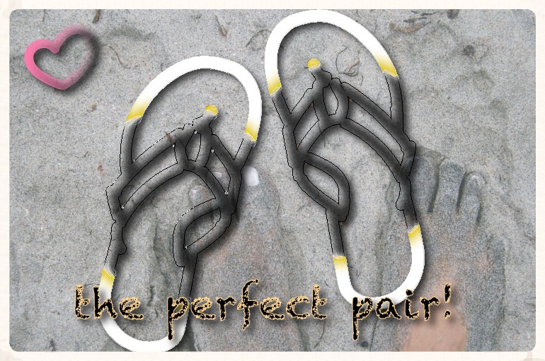 My LLBean flip flops! Image©gunjanvirk