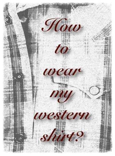 My Western RLL Shirt, illustration and image©gunjanvirk