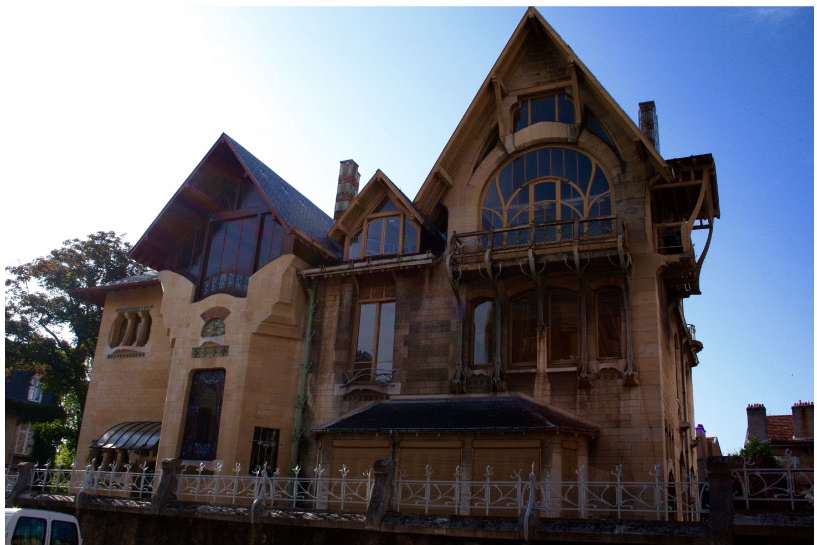 A house in Nancy, France. Image©gunjanvirk
