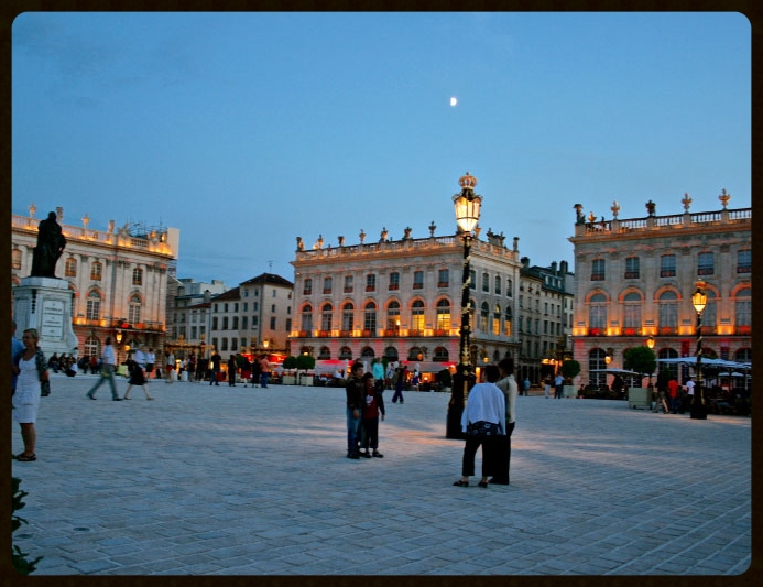 Place Stanislas in the night. Image©gunjanvirk