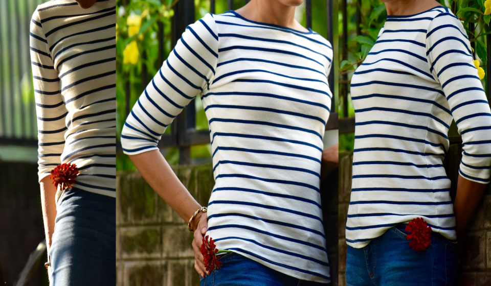 My Zara striped tee. Image©gunjanvirk