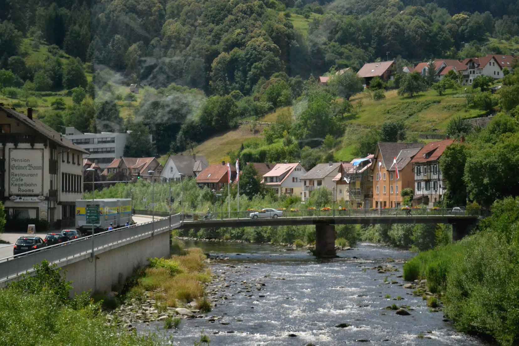 A small village in Black Forest, Germany by train. Image©gunjanvirk