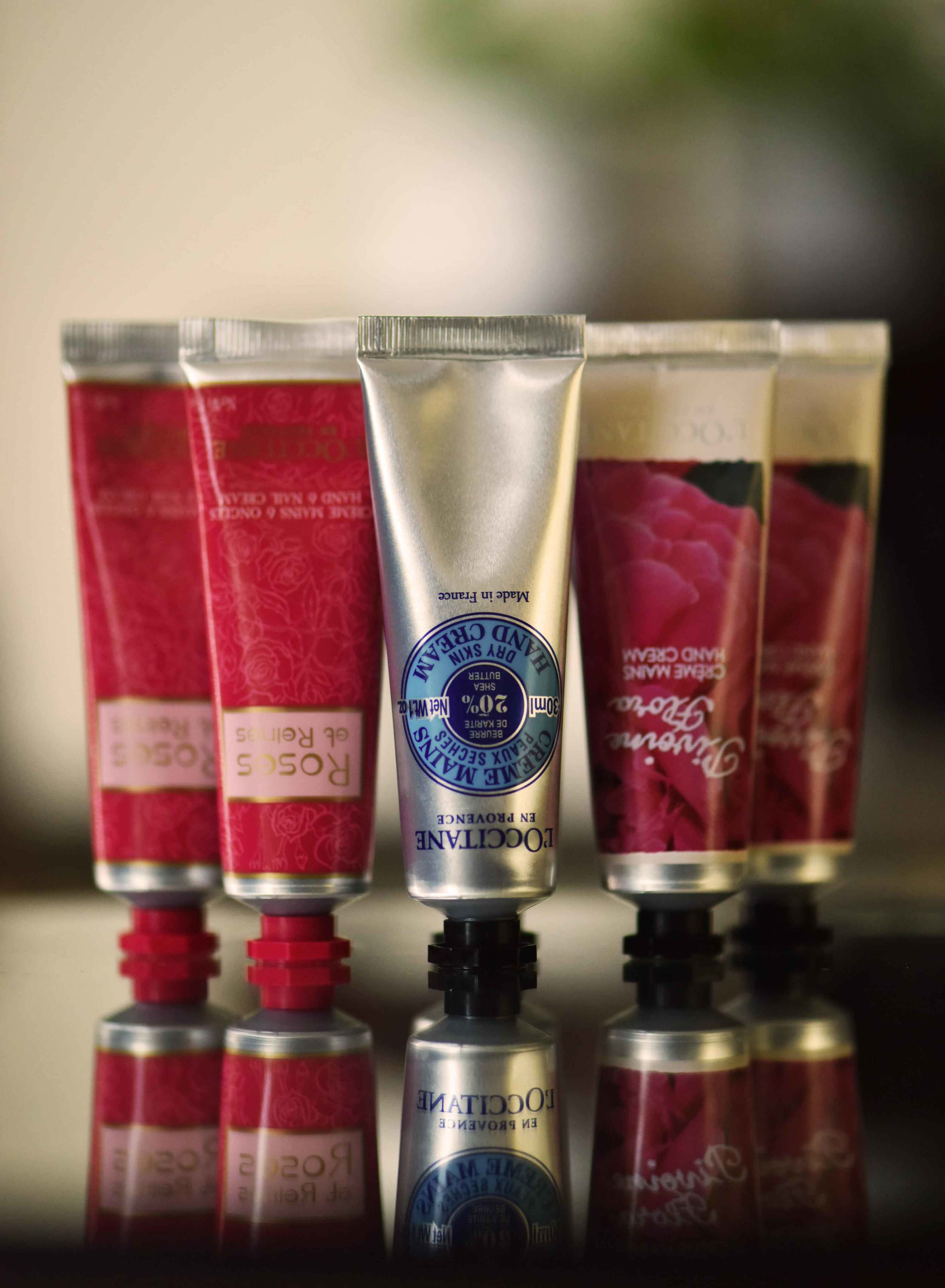 The L'Occitane hand cream set, image©gunjanvirk