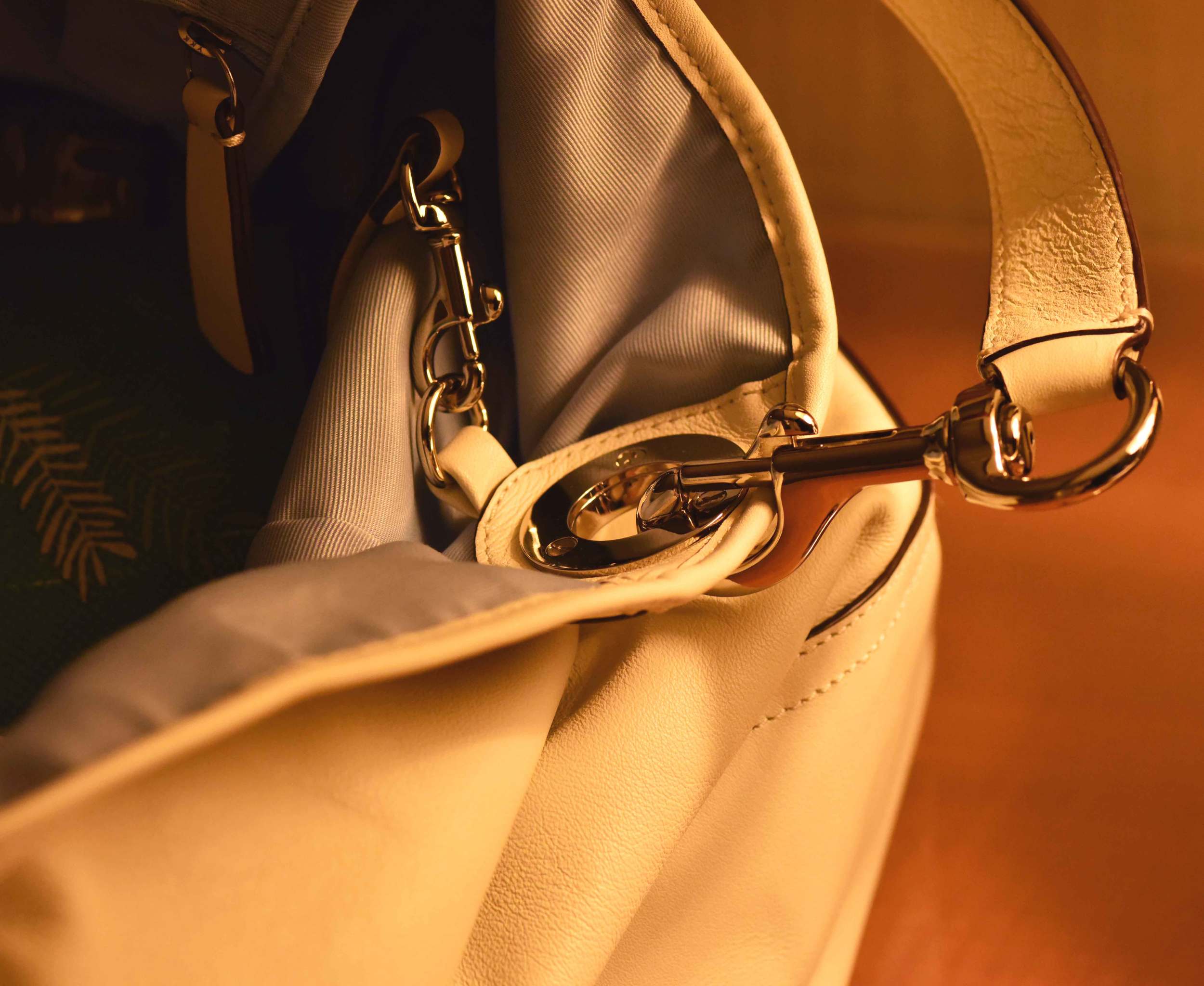 love the metallic hook in my Coach bag! Image©gunjanvirk