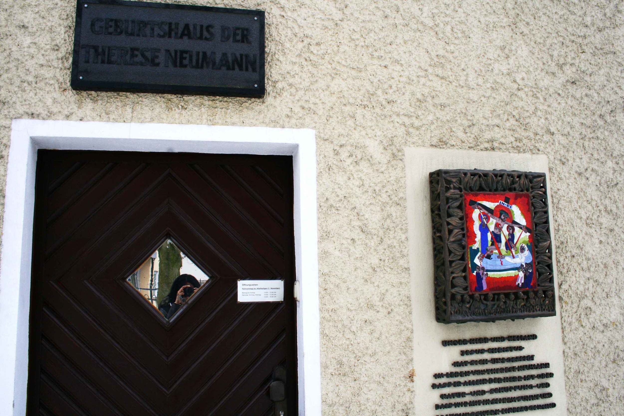 Image©sourcingstyle.com, house of Saint Therese Neumann, Konnersreuth, Bavaria, Germany.
