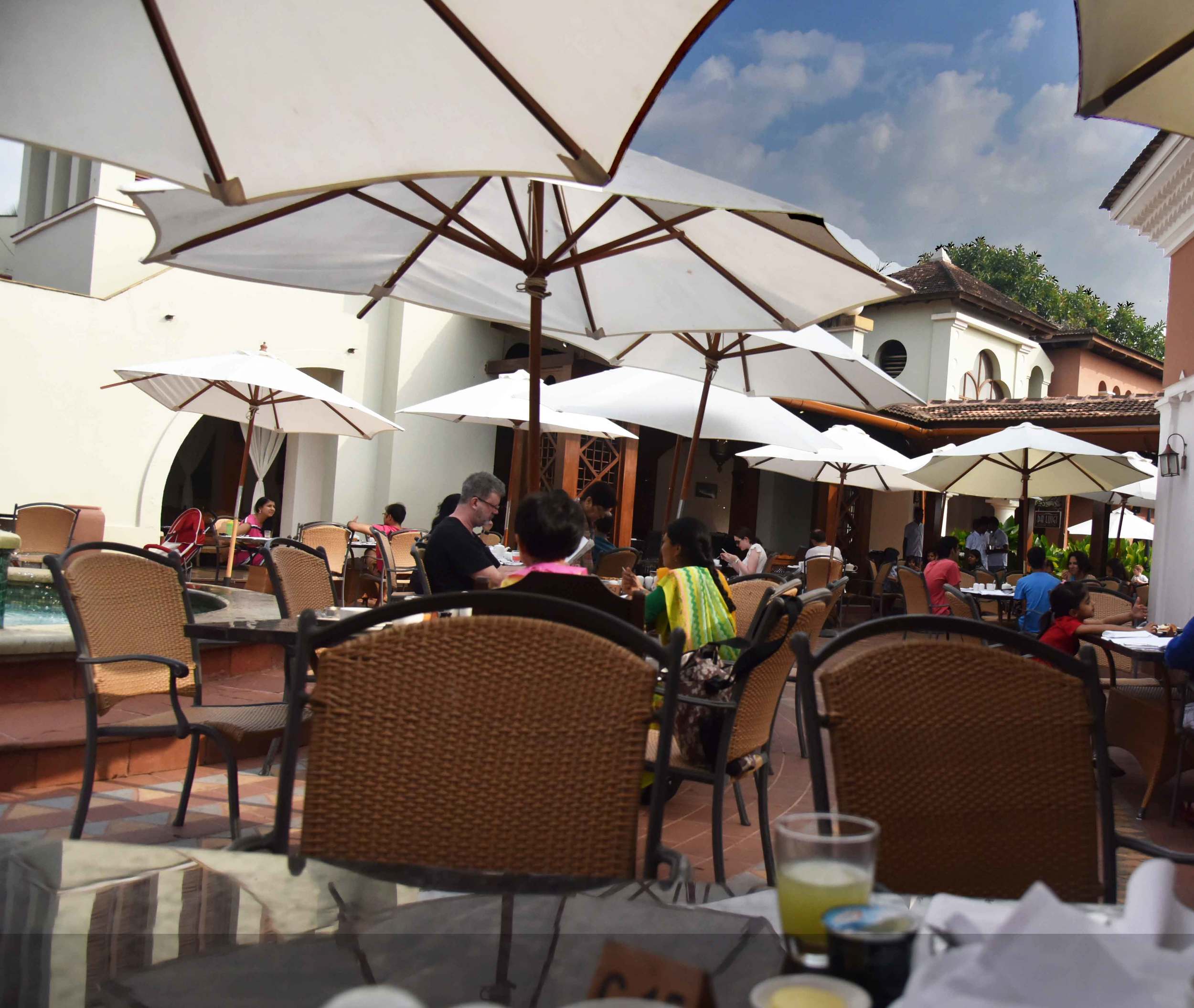 Breakfast was never so fun! Park Hyatt Hotel, Goa, image©sourcingstyle.com.