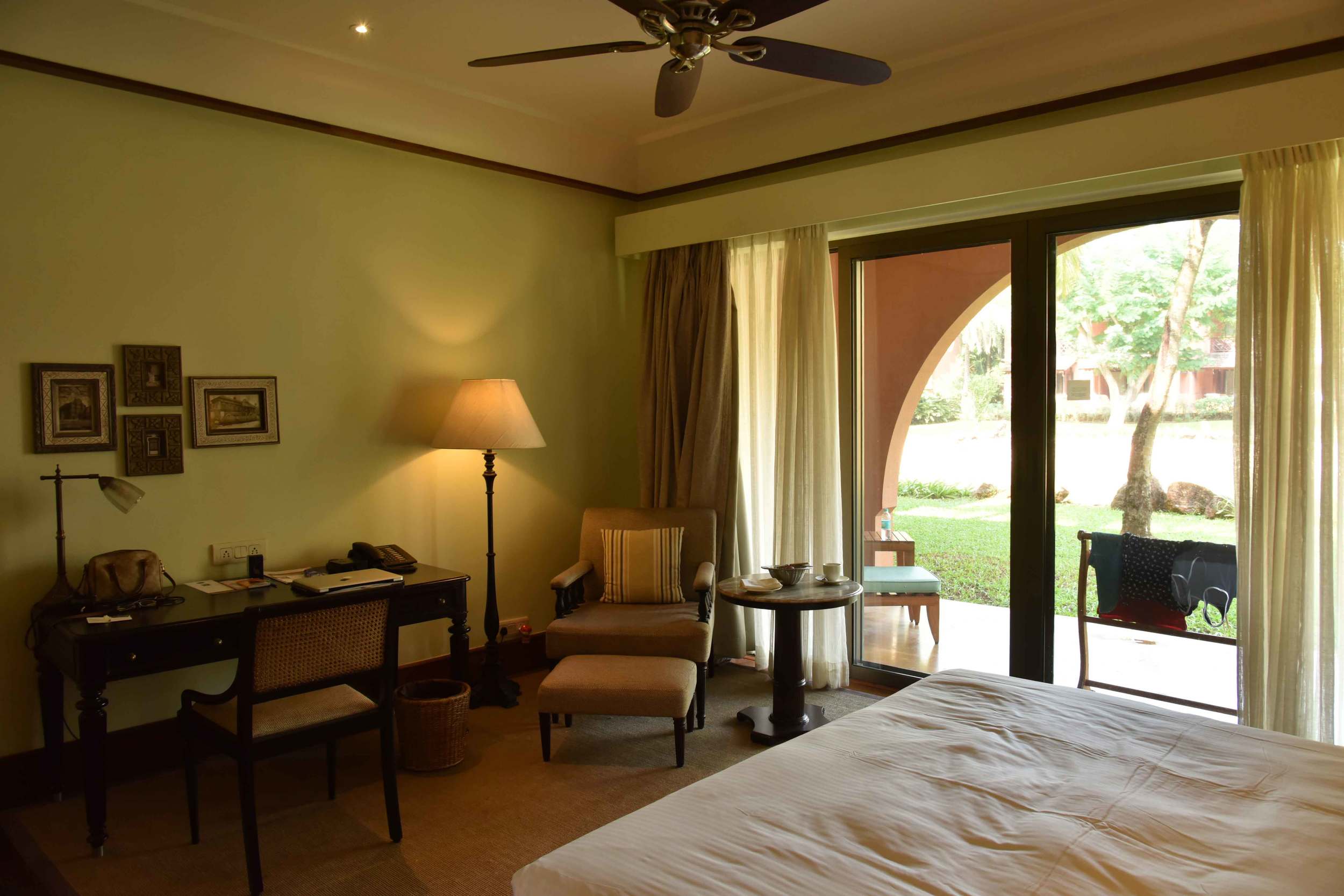 My room at the Park Hyatt Goa Hotel. Image©sourcingstyle.com.