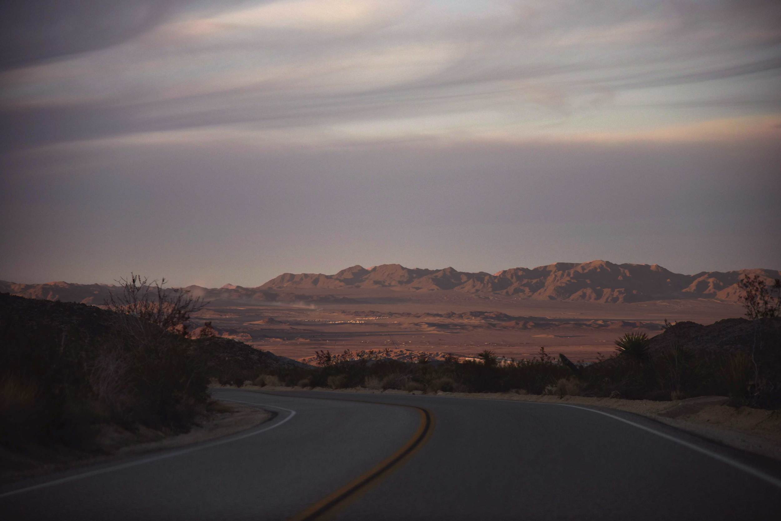 The fairy-tale like ride back home! Joshua Tree National Park, image©sourcingstyle.com