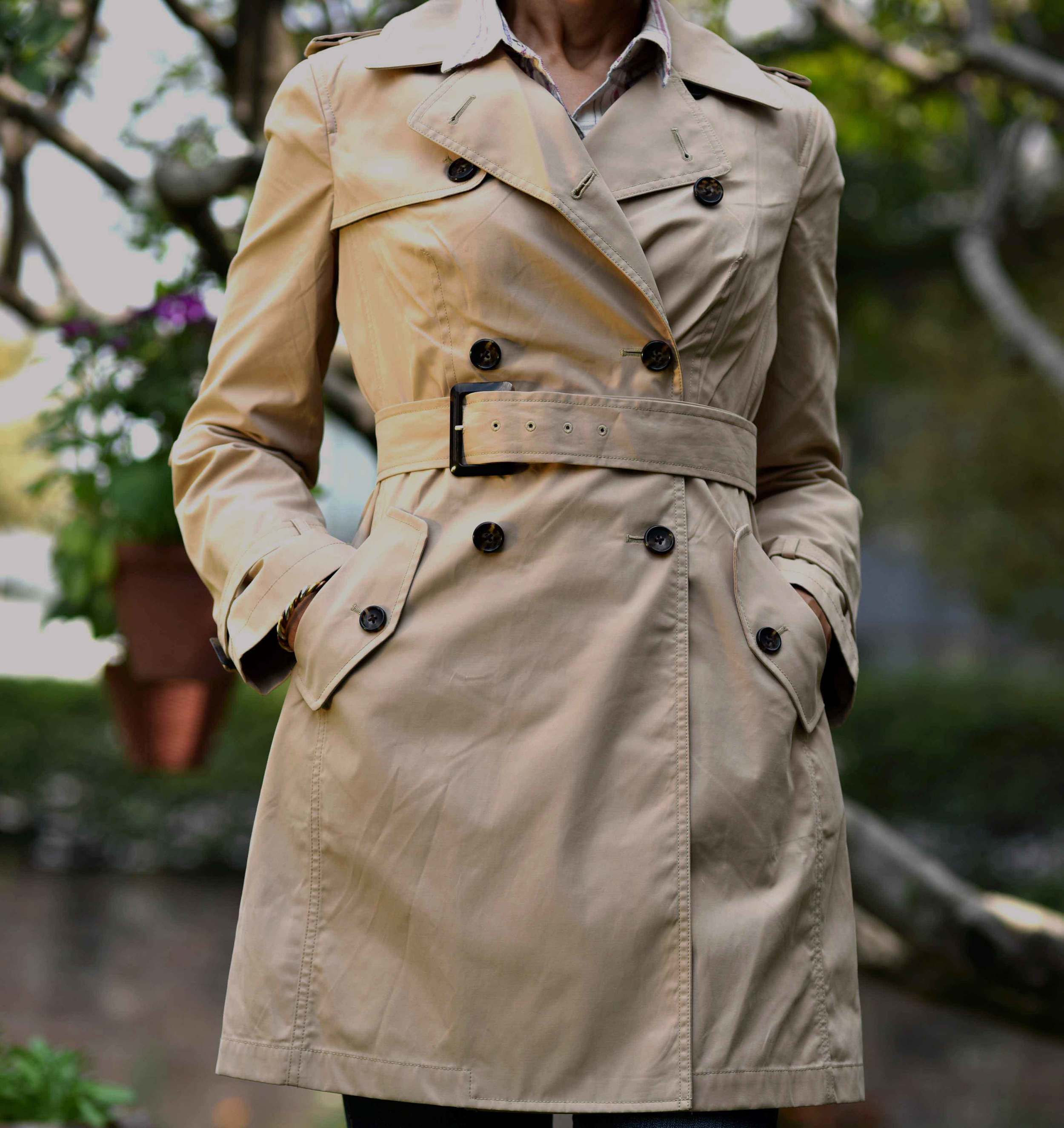 My Talbots Trench is perfect for spring! Image©gunjanvirk