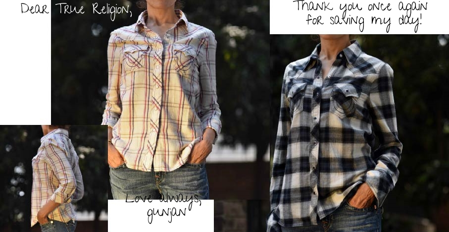 My True Religion shirts from Citadel Outlets, image©gunjanvirk