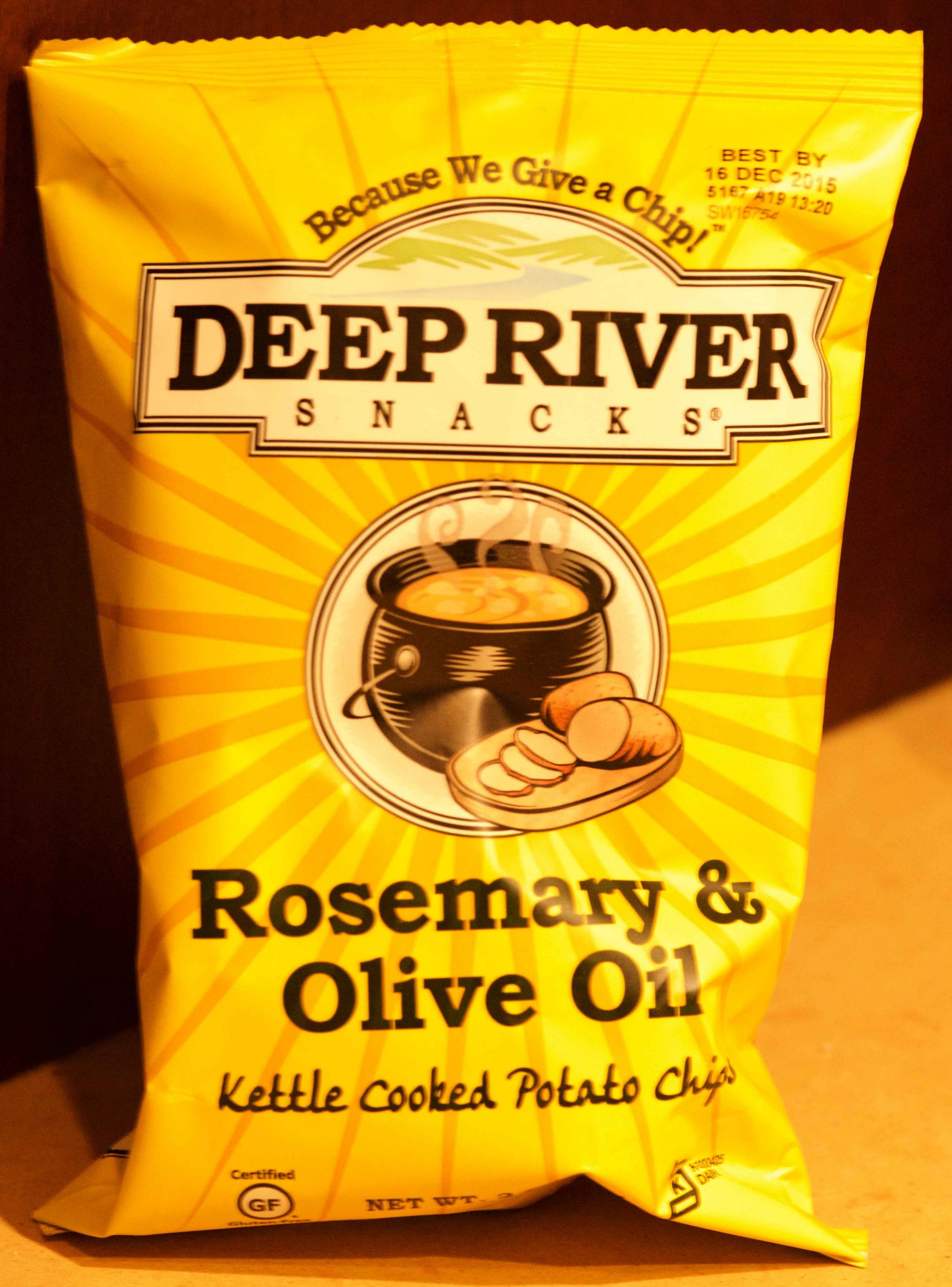 Kettle cooked potato chips from Deep River. Image©gunjanvirk