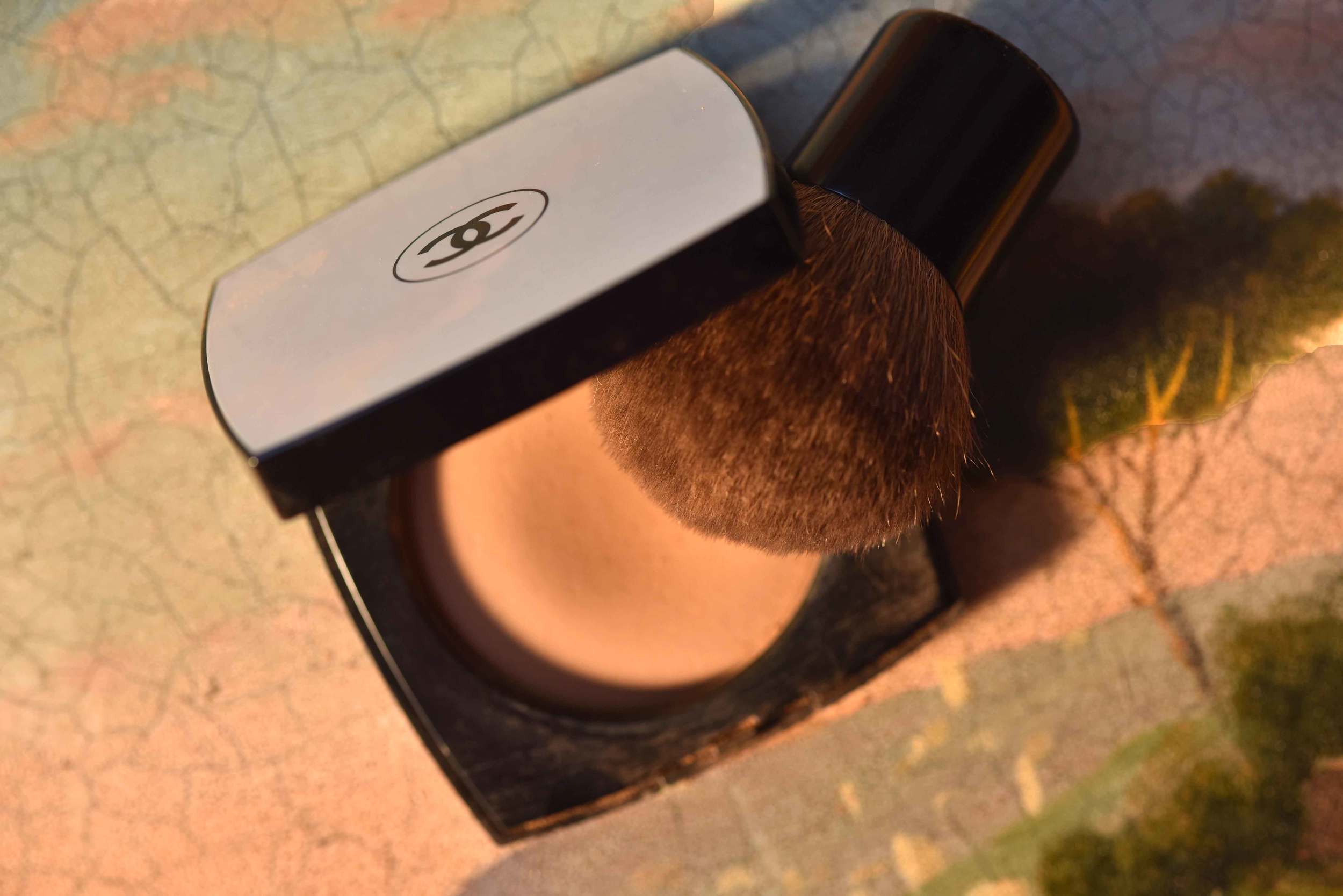 The Chanel Les Beiges Healthy Glow Sheer Color, the Chanel Touch Up Brush. Image©gunjanvirk