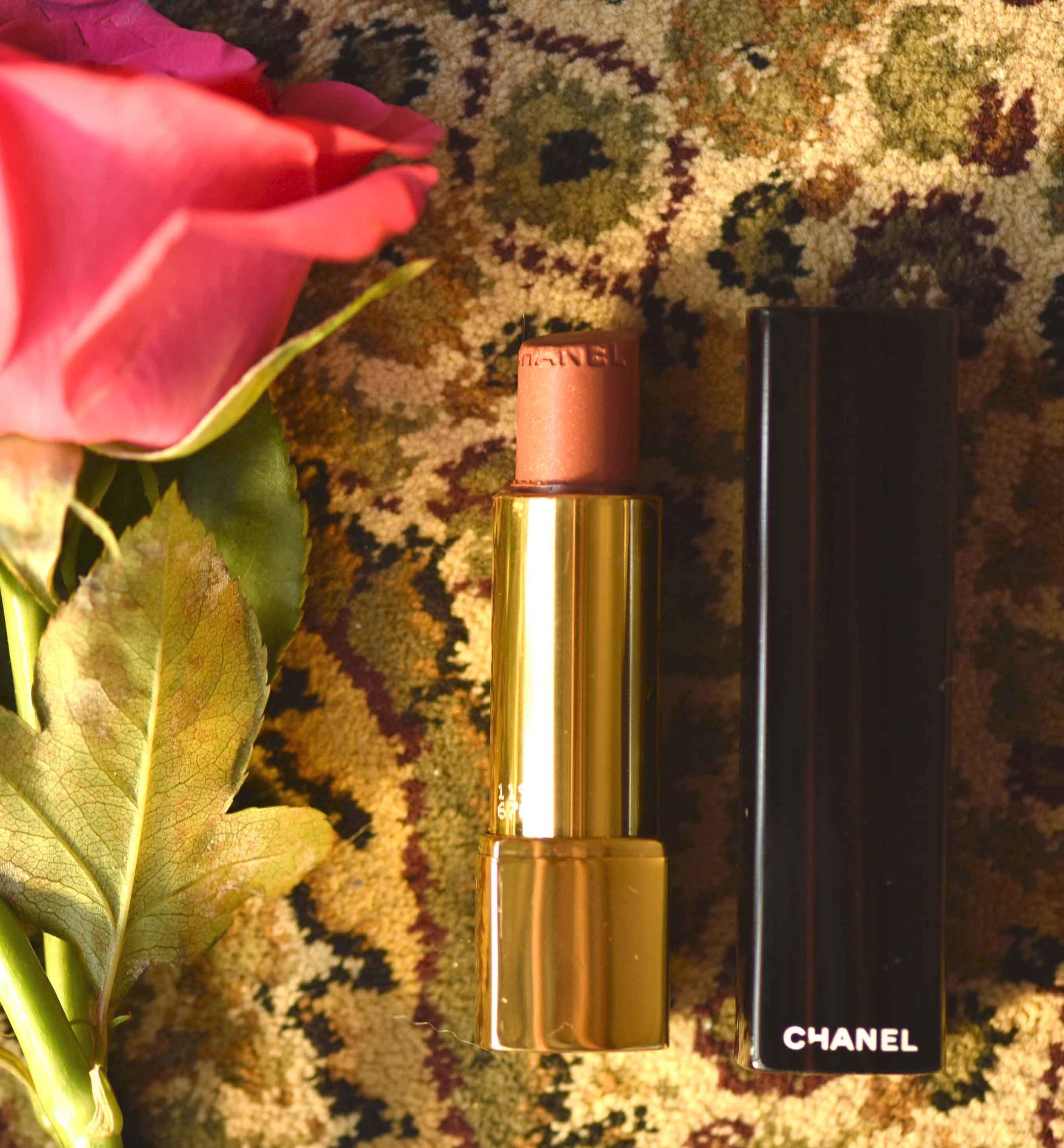 The Chanel Rouge Allure Intense Longwear Lipstick. Image©gunjanvirk